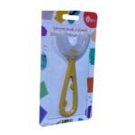 Straight Shank U-Shaped Silicone Toothbrush for Kids – P-0M+