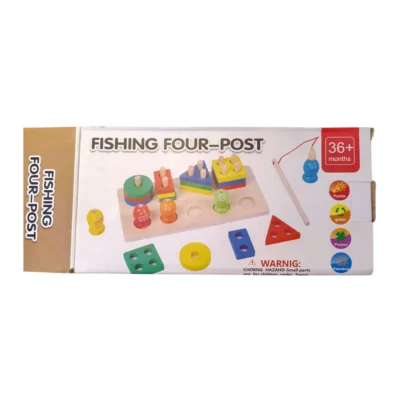 Fishing Four-Post Puzzle Toy